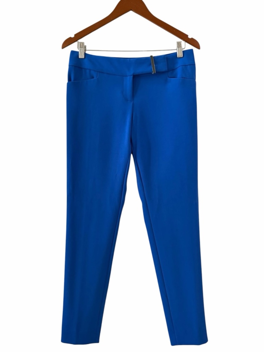 The Limited Luxe Collection Cobalt Blue Drew Fit Skinny Pants Size 4